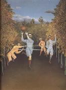 Henri Rousseau Soccer Players Germany oil painting artist